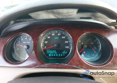 2008 Buick Lucerne Cxl из США, поврежденный, VIN 1G4HD57278U102777